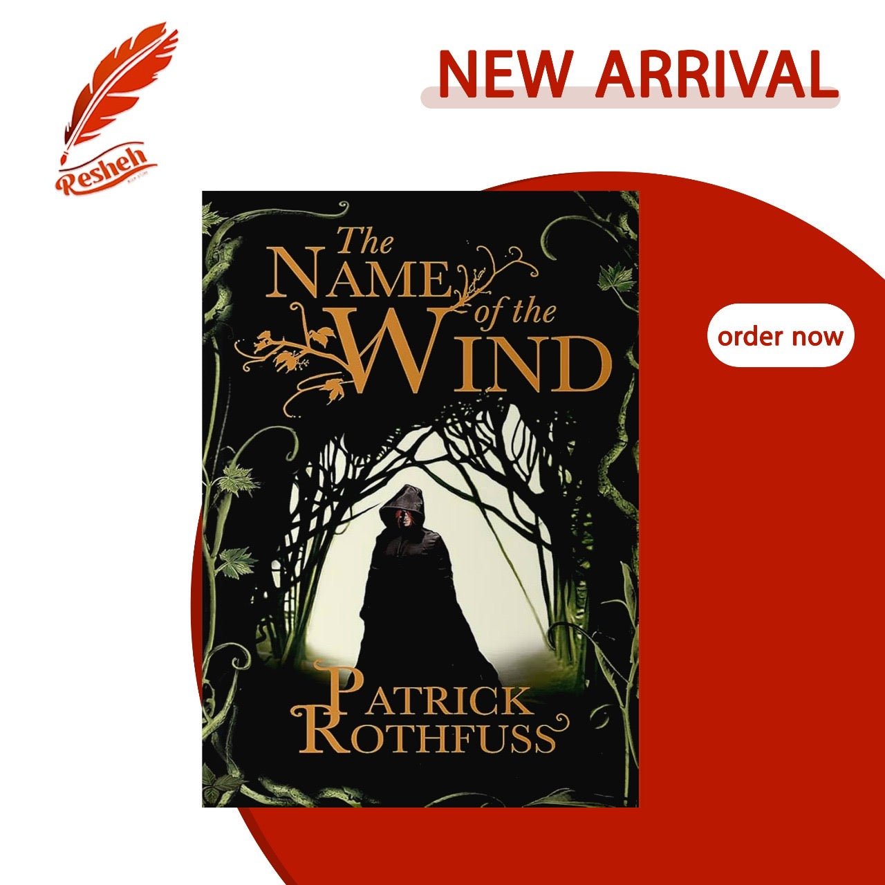 غلاف كتاب The Name of the Wind (original) Patrick Rothfuss