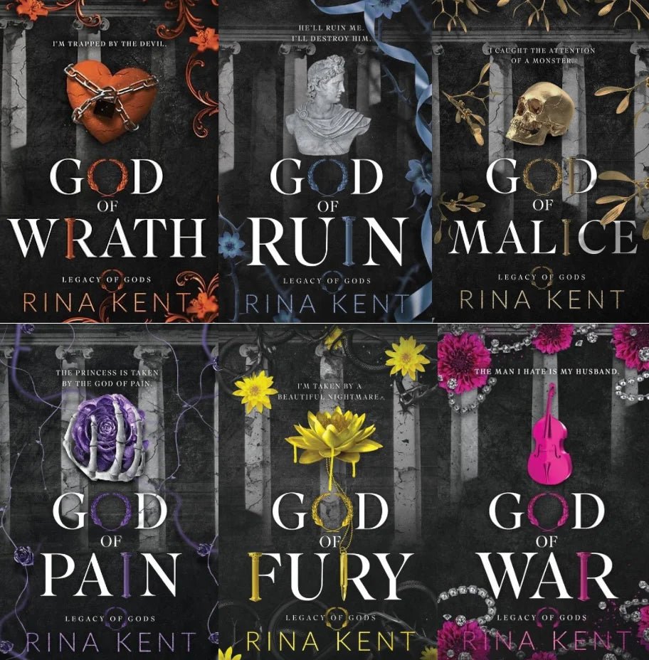 غلاف كتاب Legacy of Gods series 1-6 Rina Kent