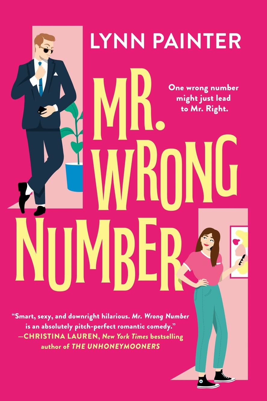 غلاف كتاب MR. Wrong Number by Lynn Painter
