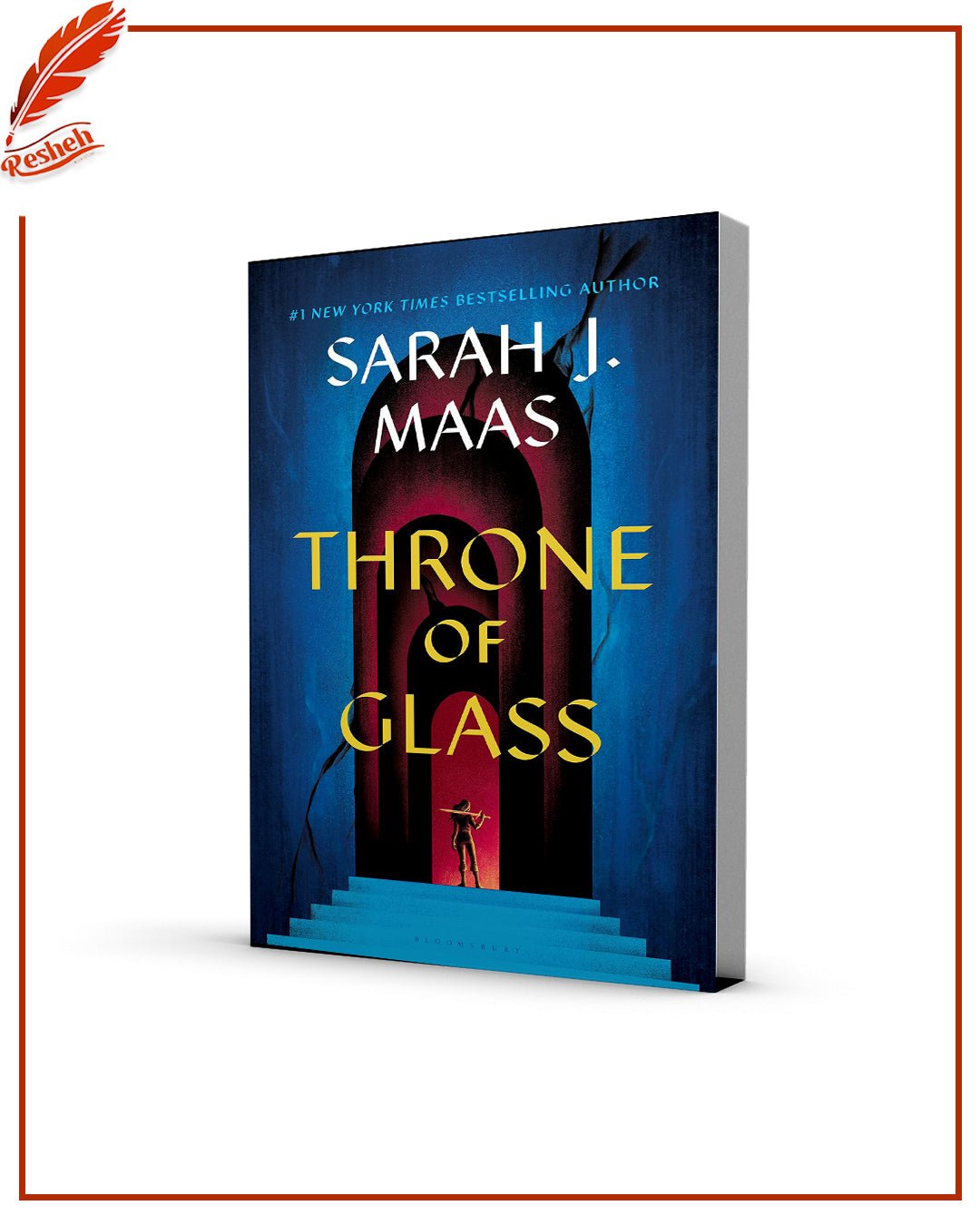 غلاف كتاب Throne of Glass Sarah J. Maas