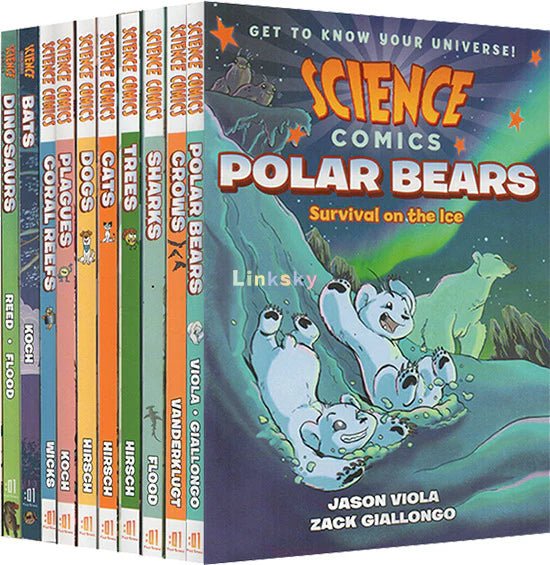 غلاف كتاب Science Comics 22 books
