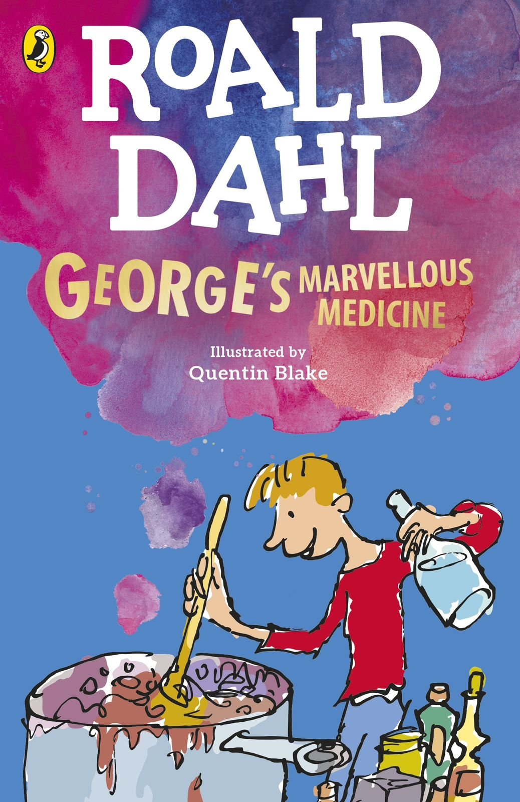 غلاف كتاب George's Marvellous Medicine Roald Dahl
