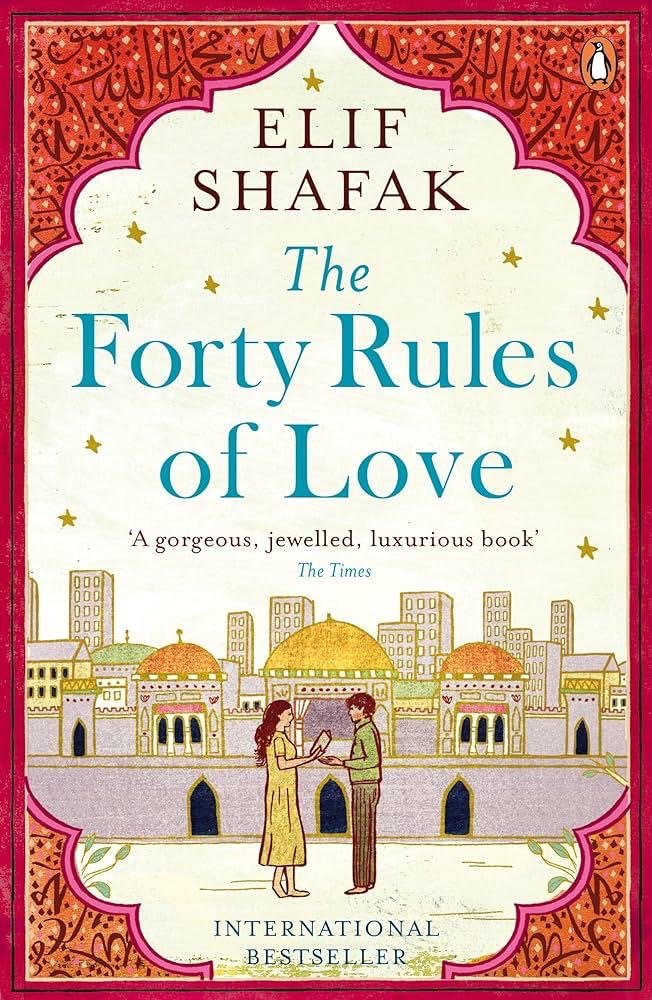 غلاف كتاب The Forty Rules of Love by Elif Shafak