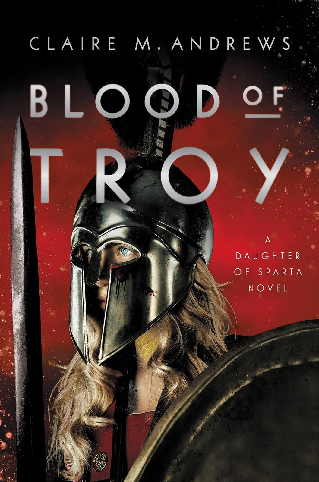غلاف كتاب Blood of Troy by Claire M. Andrews