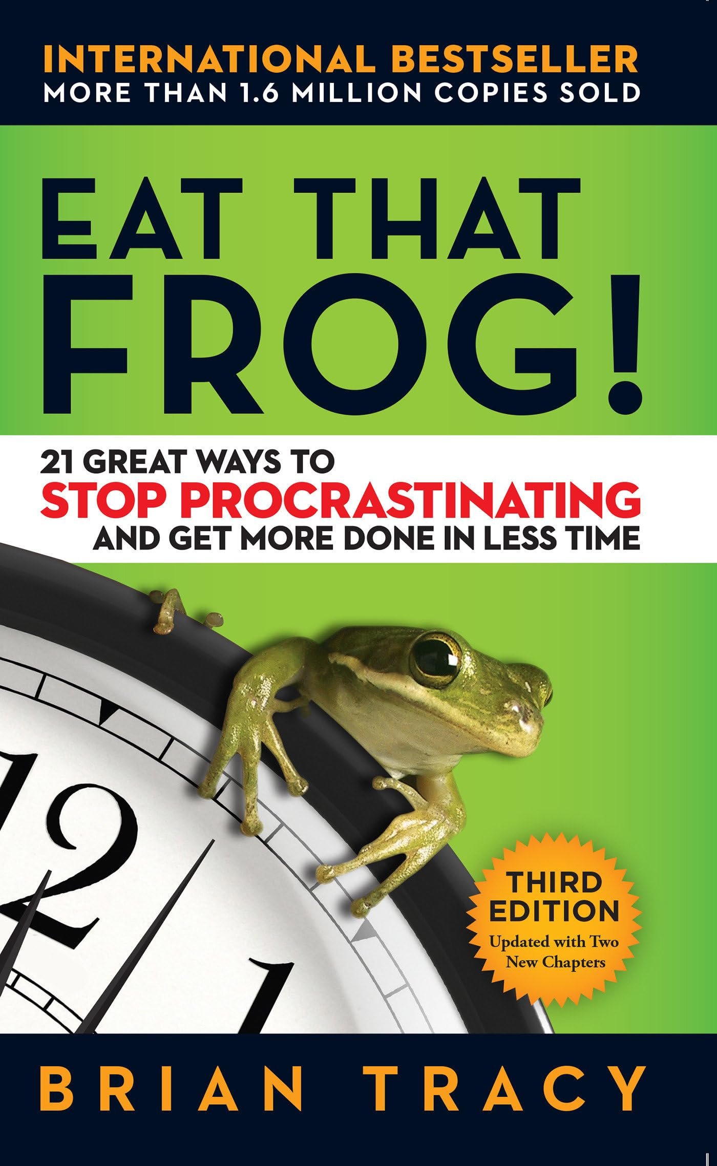 غلاف كتاب Eat That Frog! (Original) Brian Tracy