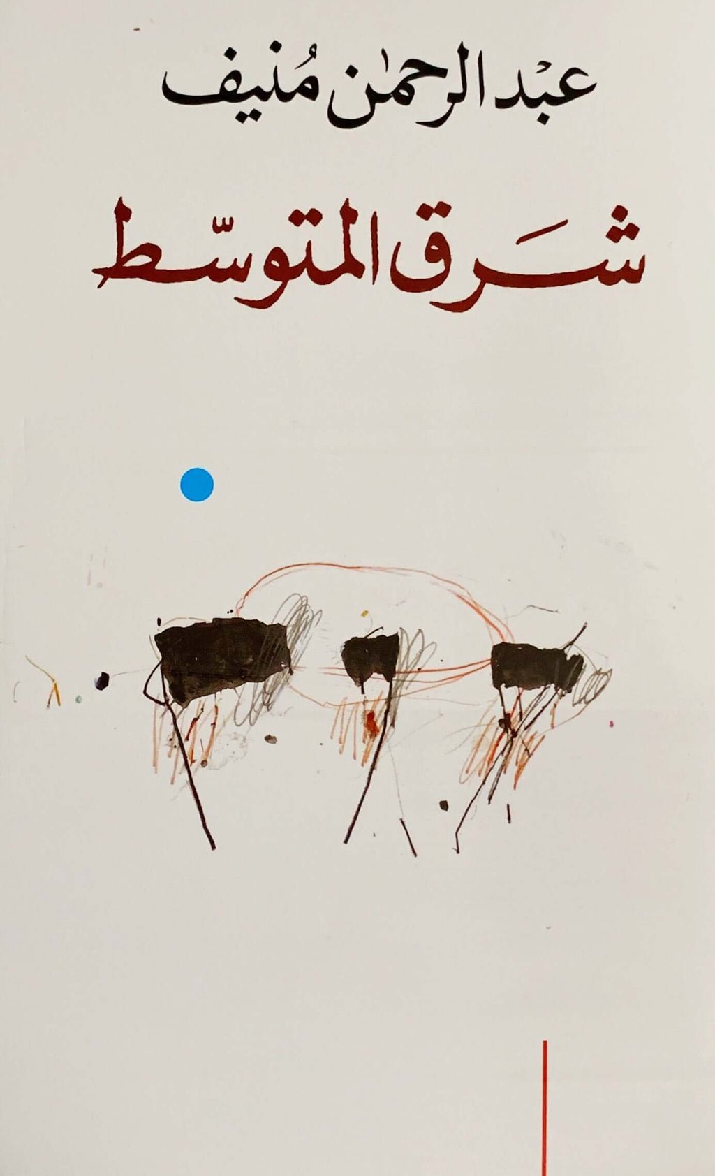 غلاف كتاب شرق المتوسط عبدالرحمن منيف(اصلي)