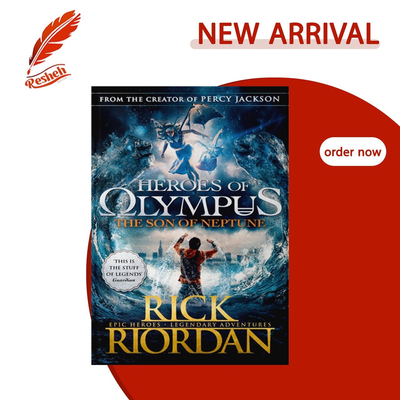 The Heroes of Olympus #2 The Son of Neptune (original) Rick Riordan