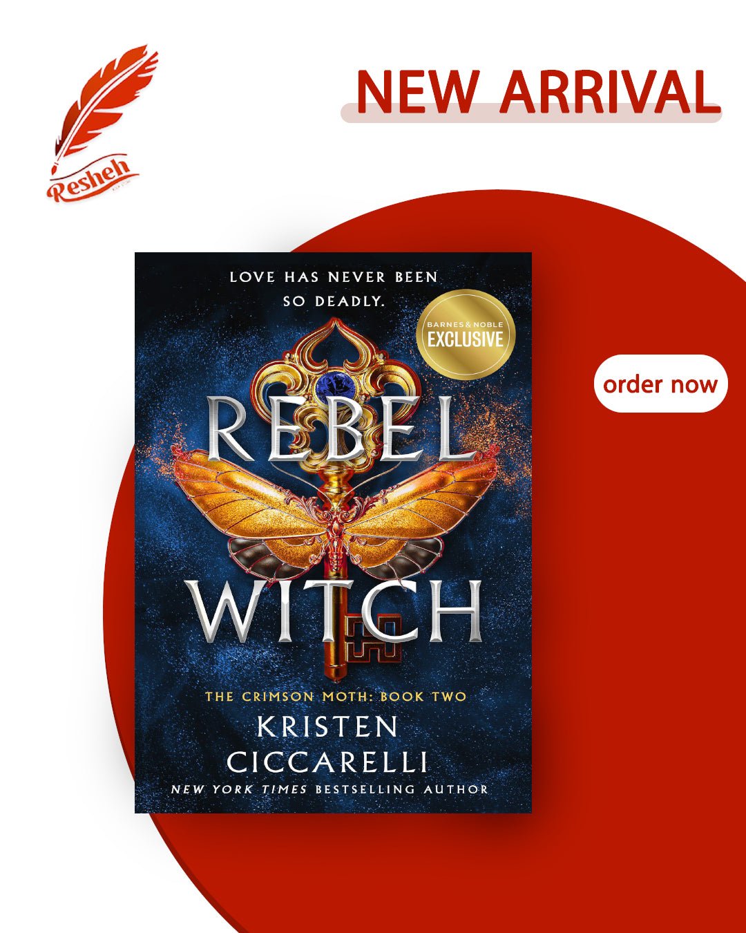 The Crimson Moth #2 Rebel Witch Kristen Ciccarelli
